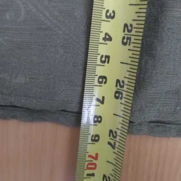 Chico's button down silk and linen blouse chico size 3 - Picture 9 of 11